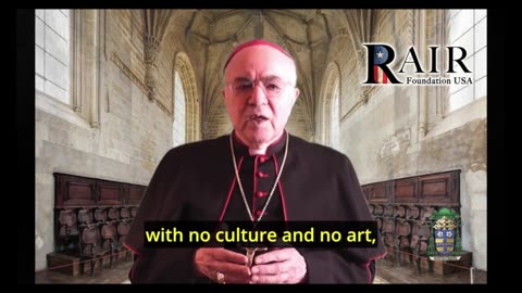 Archbishop Vigano: Reject Soros, Schwab, and Gates, 'We Need an Anti-Globalist Alliance'