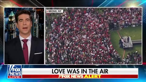 Jesse Watters_ AOC is jealous of Trump's crowd in the Bronx Fox News