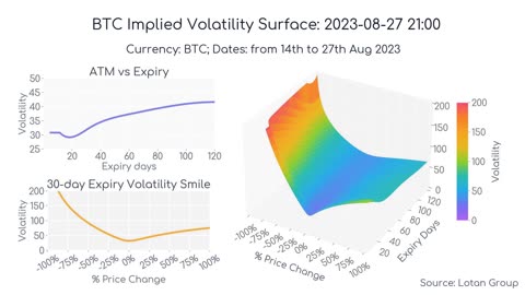 BTC Implied Volatility Surface: Hedging August 2023 Anomalies