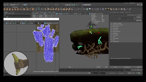 Dev Stream: Roots and cliffs. Bringing the terrain to life