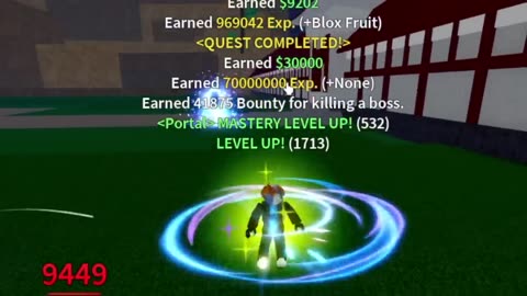 Noob to Max Lvl Using PORTAL Fruit in Bloxfruits