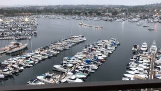 Hyatt Mission Bay Balcony Panoramic View at Dusk