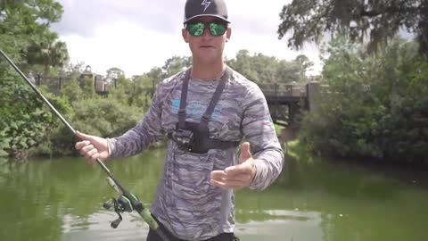 Pond Fishing With Jigs For Big Bass