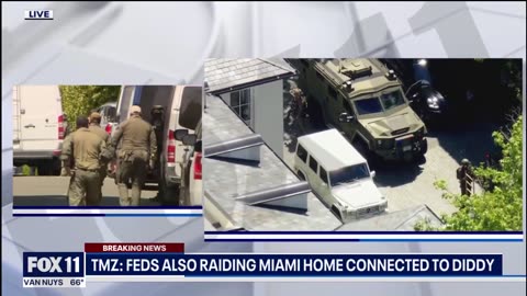 Homeland Security raids home connected to Sean Diddy Combs