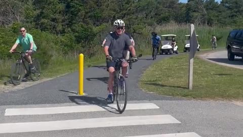 Biden Bike Crash