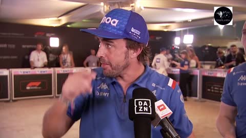 Fernando Alonso Post-Clasificacion Abu Dhabi 2022