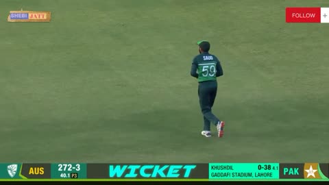 Highest Run Chase by Pakistan against Australia