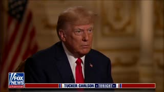 Trump Talks to Tucker About Arraignment