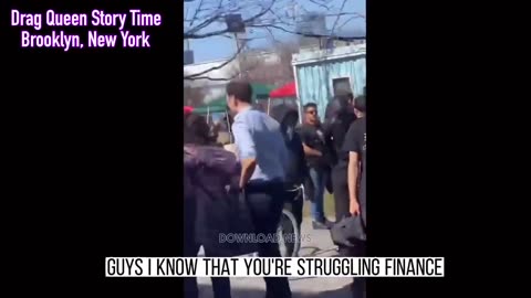 Alex Stein Catches Demonic Abominations Trying To Indoctrinate Children & Gets Assaulted In A Brooklyn Park - 4/13/23