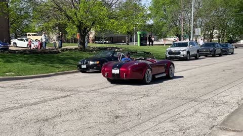 AC Cobra Leaving Event