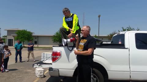 Doc Greene La Porte Texas Freedom Rally