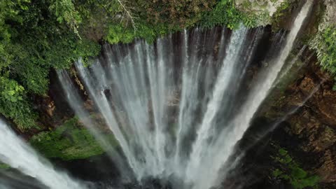 beautiful waterfall view