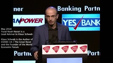 Yuval Noah Harari _ Klaus Schwab Advisor "Humans Are Hackable Animals" - "Free Will Is Over"