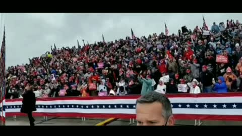 Lansing Michigan President Trump MAGA Peaceful Protest 10-27-2020