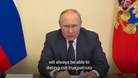 'Scum and traitors': Putin threatens Russians who oppose war in Ukraine