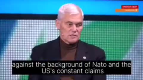 The threat of a dirty nuclear bomb was discussed in Russian TV.