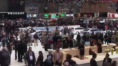 Messe-Zeitraffer Time-Lapse Geneva International Motor Show 2011