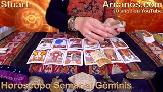 GEMINIS ENERO 2018_02-7 al 13 Ene 2018-Amor Solteros Parejas Dinero Trabajo-ARCANOS.COM