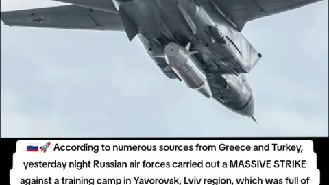 Russian Air Attack Reported On NAT0 Assholes