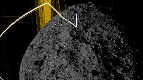 NASA Video OSIRIS REx Slings Orbital Web Around Asteroid to Capture Sample