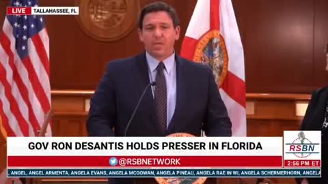 Gov. Ron DeSantis Speaks Constitutionally Against OSHA.