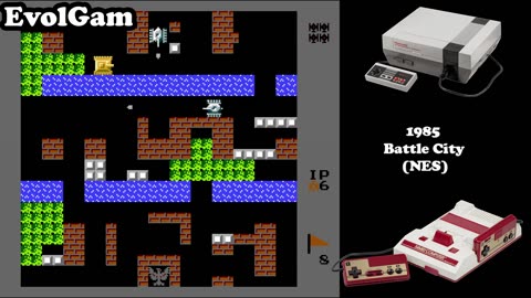 Evolution of Tank Battalion / Battle City games (1980-2012)