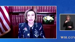 Insane or drunk? Nancy Pelosi giddily proclaims 'Open Biden' is her magic word in awkward video