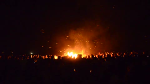 Ocean Beach Marshmallow Fight