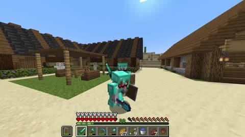 we survived 100 days in *DESERT* only world in minecraft hardcore