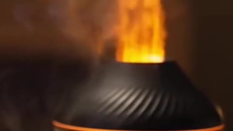 Volcanic Flame Diffuser and Humidifier