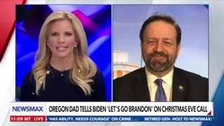 Biden surrenders to COVID - White House panics. Seb Gorka on Newsmax