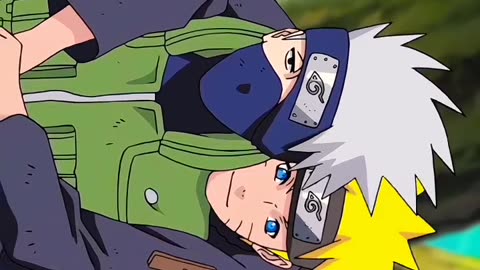 Kakashi is lot more like a Big Brother to Naruto 🫂#kakashi #naruto