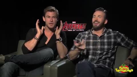 AVENGERS FUNNY INTERVIEW