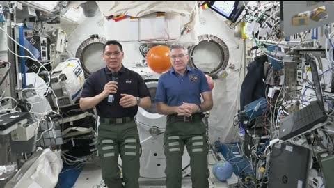 Expedition 69 Space Station Crew Answers Kingfisher, Oklahoma, Student Questions - Aug. 14, 2023