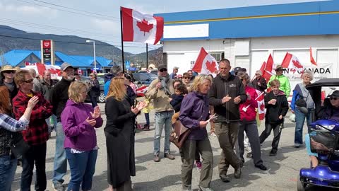 Penticton For Freedom April 24, 22' Chris Schaefer "Breathing Barriers"