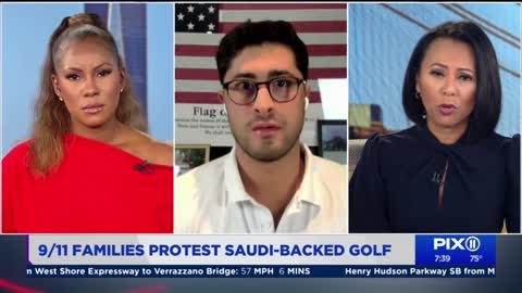 9/11 families protest Saudi-backed golf tournament