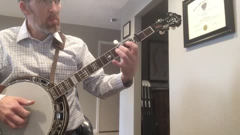 Gospel Ship on Banjo