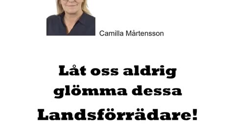 # 1013 - Landsförrädarna - de som uteblev från omröstningen. Namn och bild.