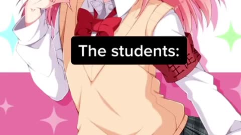 Yes Sir Bro We're in School Anime Tiktok Meme