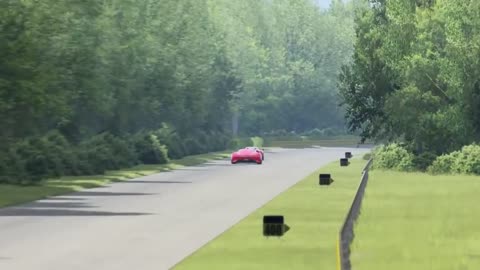 Mercedes-Benz AMG Vision GT vs Ferrari LaFerrari at Monza Full Course-2