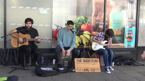 Busketeers Band in the Ocean City 19th October 2018 .