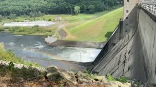 Waterfall Rainbow - Kinzua Dam