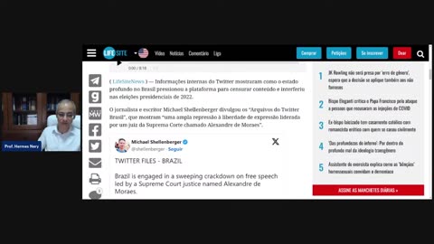 ARQUIVOS DO TWITTER REVELAM A CENSURA NO BRASIL