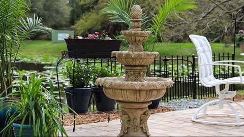 Kenroy Home Classic Outdoor Floor Fountain