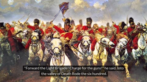 Charge of the Light Brigade Poem