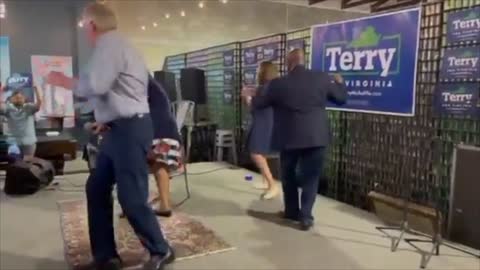 Terry McAuliffe Dancing