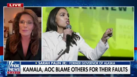 Sarah Palin reacts to AOC accusing her Republican critics of being sexually frustrated