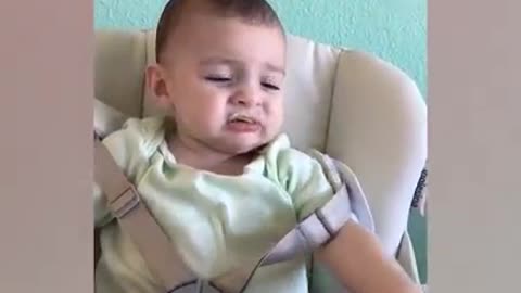 cute baby's funny video