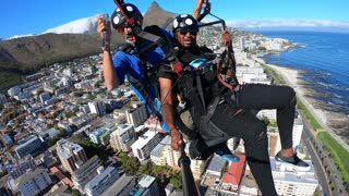 RAW VIDEO | Paragliding | Cape Town | South Africa