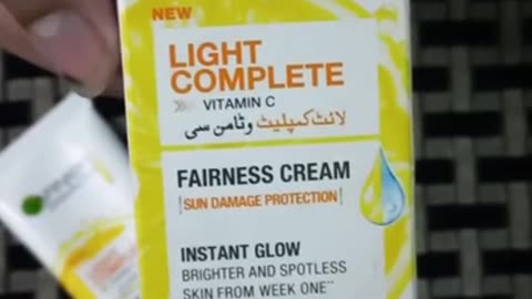 Garnier light complete vitamin C review | best fairness cream